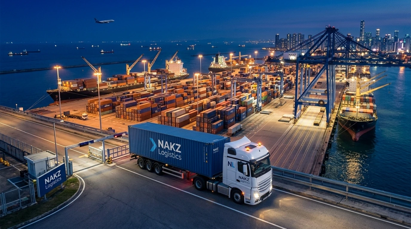 Road freight and logistics handling